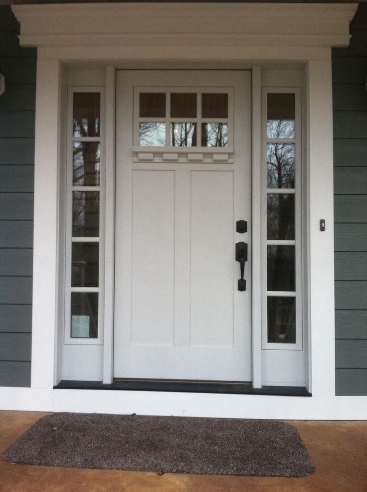 Home Residential Front Doors Craftsman Exquisite On Home With