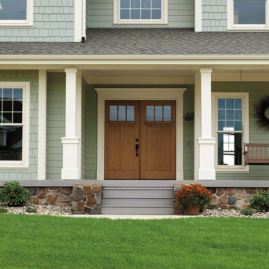 Home Residential Front Doors Craftsman Modern On Home And