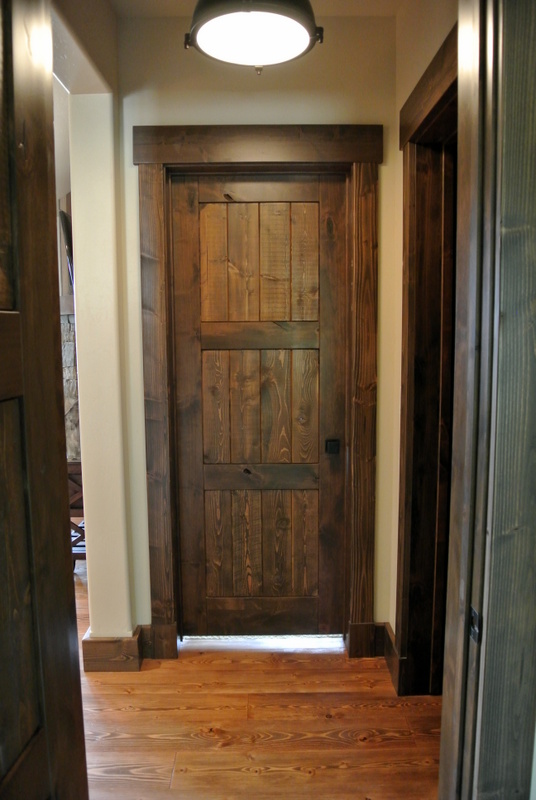 Home Rustic Wood Interior Doors Modern On Home Intended For