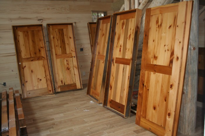 Home Rustic Wood Interior Doors Modern On Home Intended For