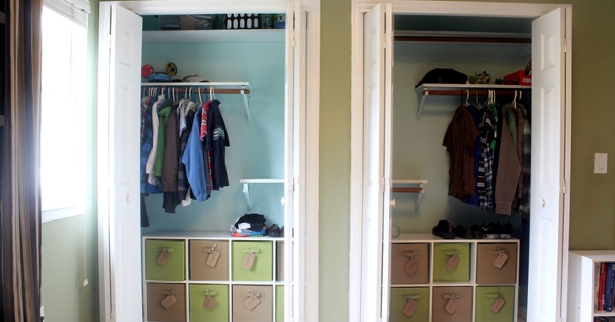 boys clothes storage