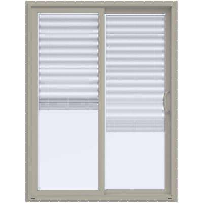Floor Single Patio Door With Built In Blinds Simple On Floor