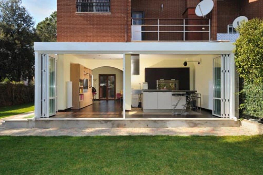 Home Sunrooms With Bi Fold Doors Plain On Home Sliding And
