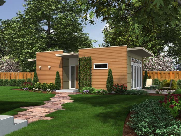 Home Tiny Backyard Home Office Lovely On Regarding Garage House