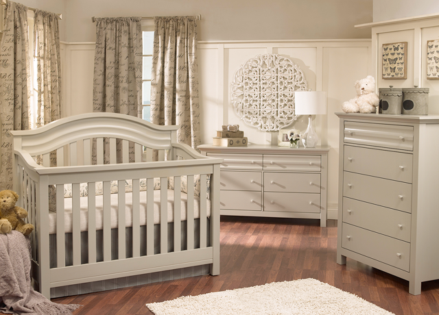 antique white nursery furniture