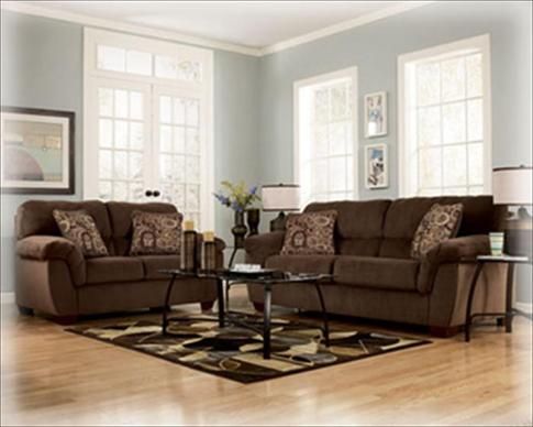 Living Room Wall Paint With Brown Furniture Wall Paint Color With