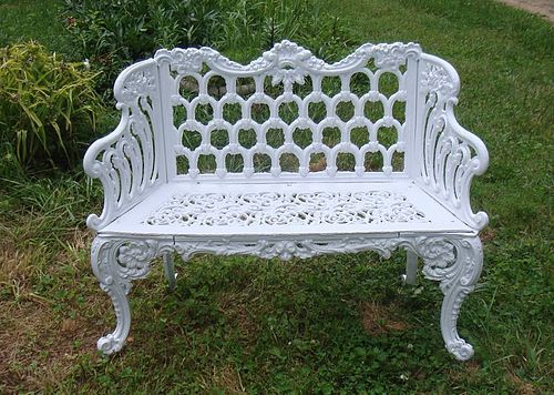 Furniture White Iron Garden Furniture White Wrought Iron Garden