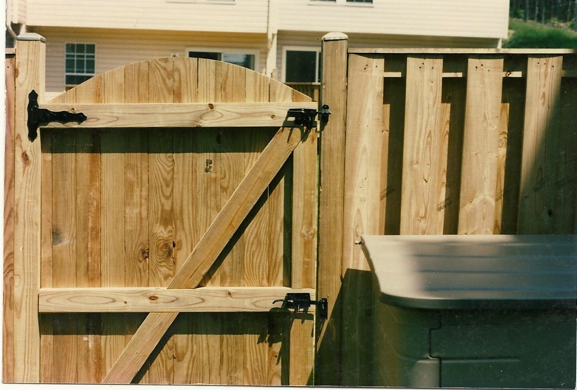 Wood Fence Gate Hardware WoodsInfo