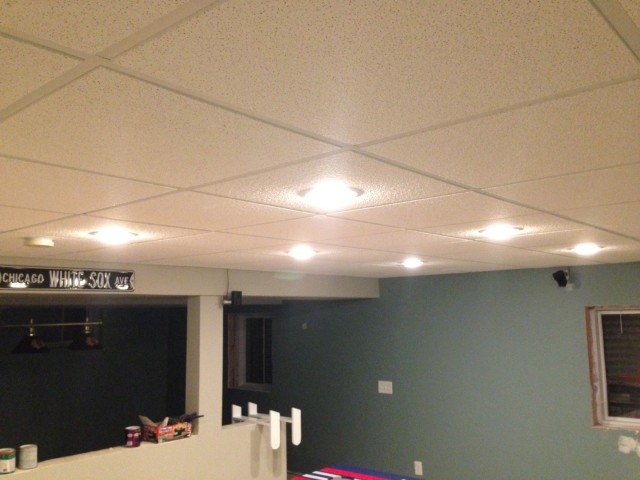 Interior Basement Drop Ceiling Tiles Wonderful On Interior Within