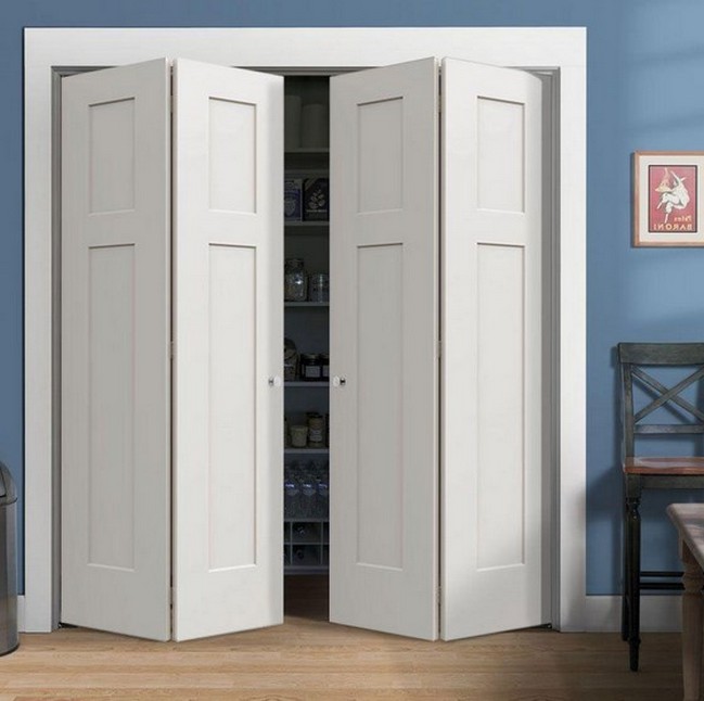 Interior Bifold Closet Doors Contemporary On Interior Throughout