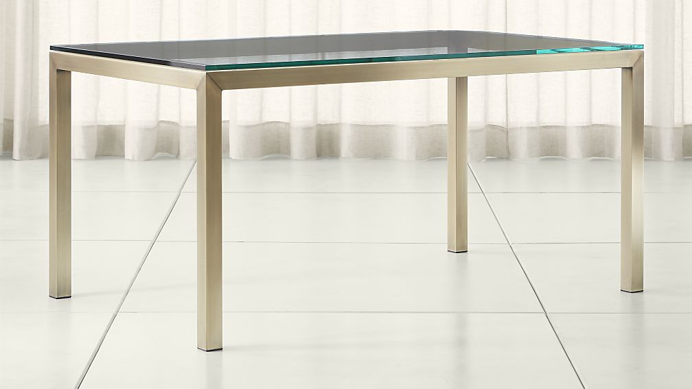 Furniture Clear Glass Furniture Simple On Within West Elm 17 Clear