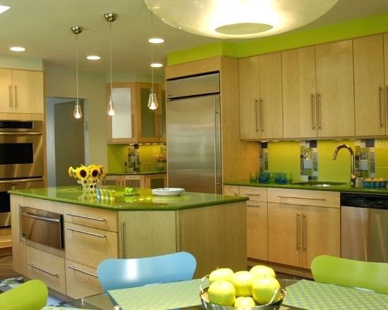 Kitchen Colors Green Kitchen Ideas Modest On Within Gorgeous Lime