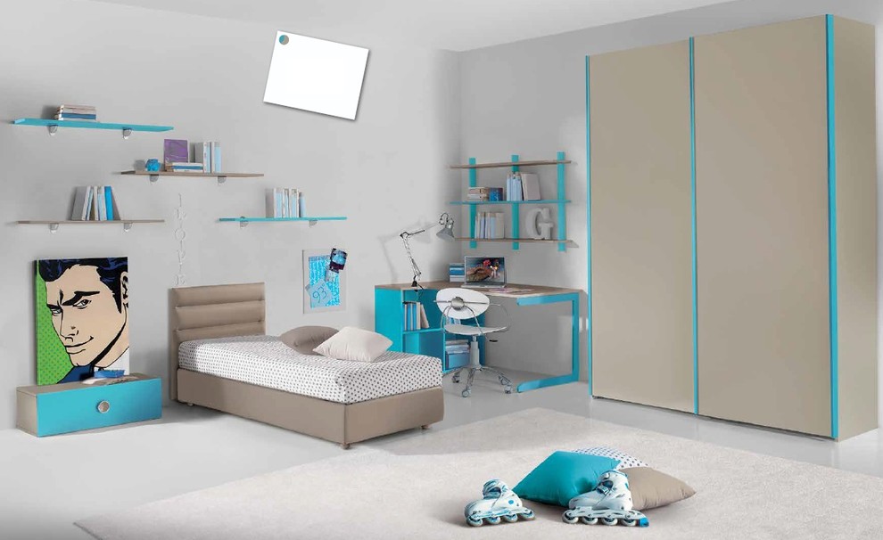 contemporary kids bed