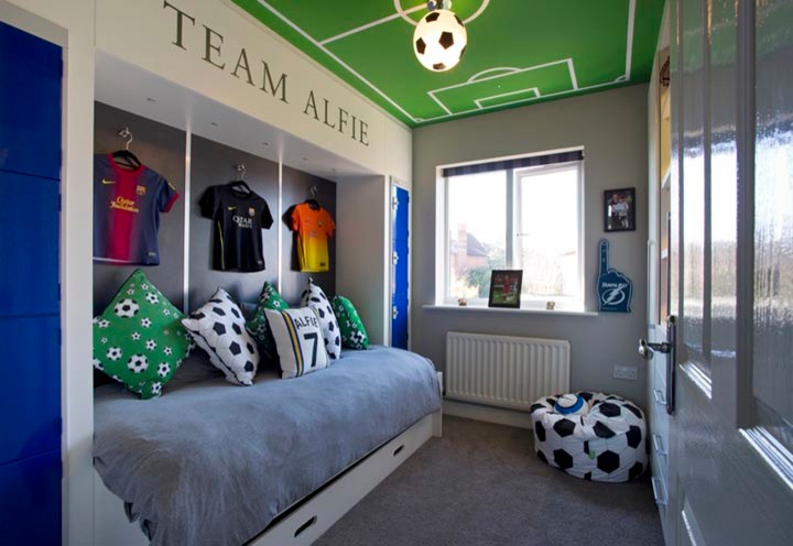 7 year old boys bedroom