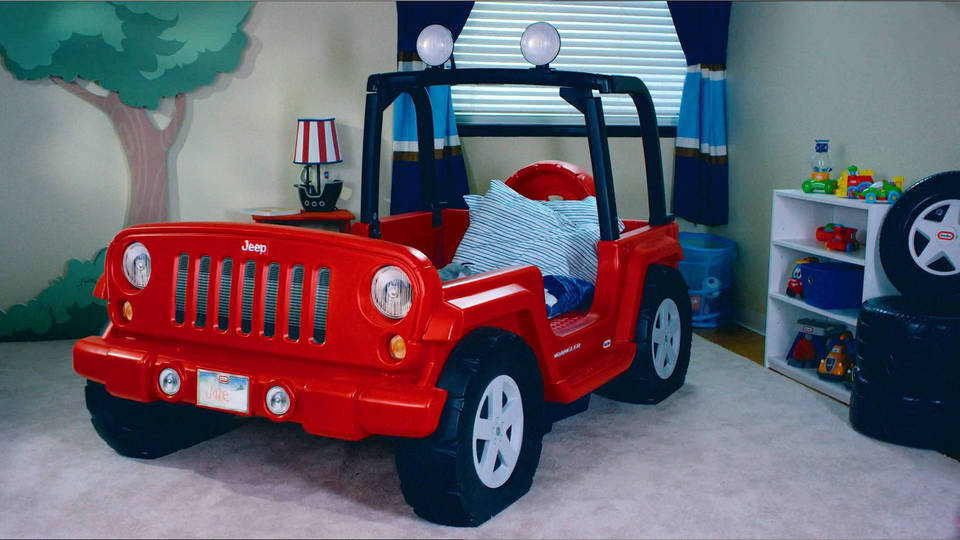 children's jeep bed