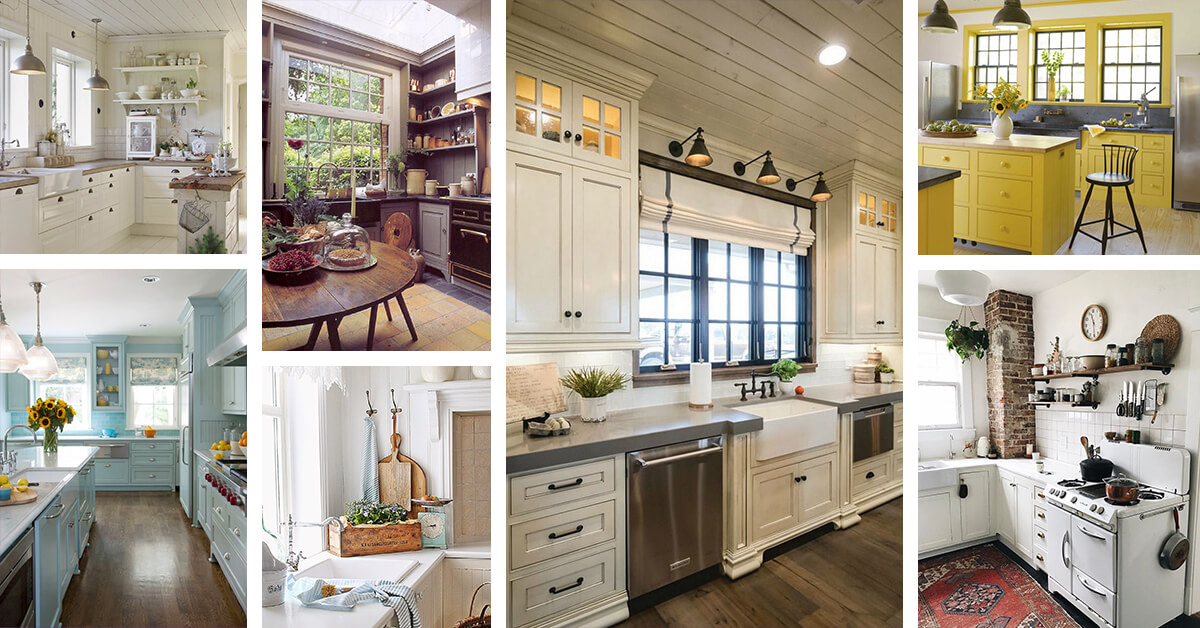 Kitchen Cottage Kitchen Design Stunning On For White Traditional