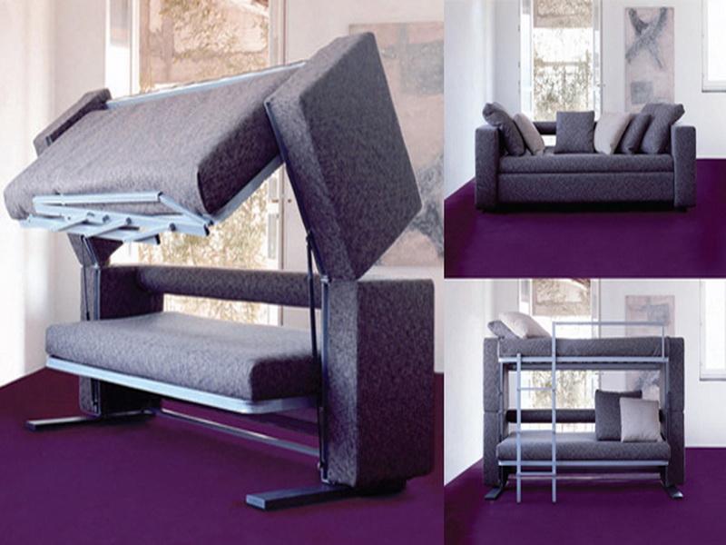 couches that turn into bunk beds