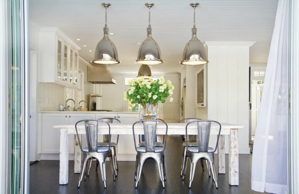country dining room lighting ideas