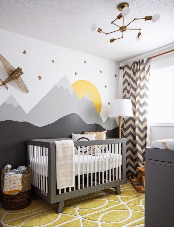 modern baby room decor