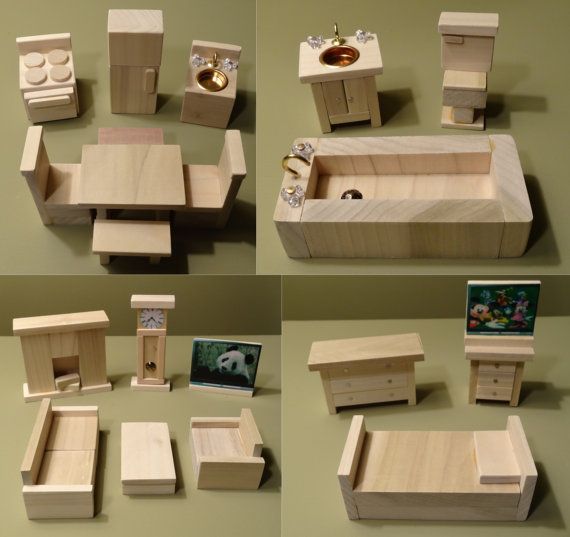 cardboard dollhouse furniture patterns