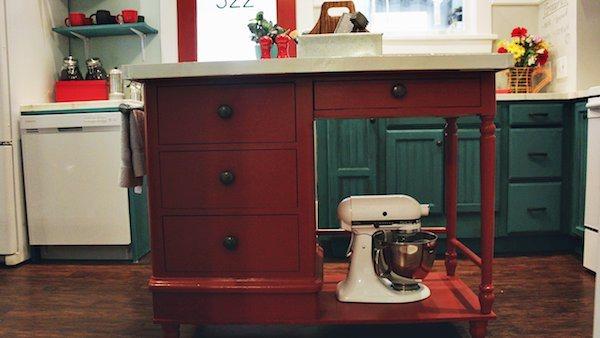 Furniture Diy Kitchen Island From Dresser Google Diy Kitchen