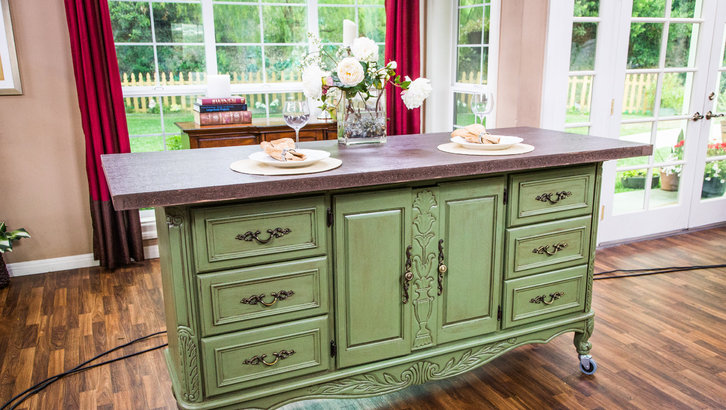 Furniture Diy Kitchen Island From Dresser Diy Kitchen Island From