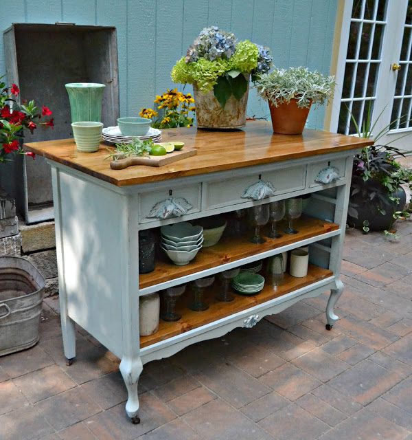 Furniture Diy Kitchen Island From Dresser Diy Kitchen Island From