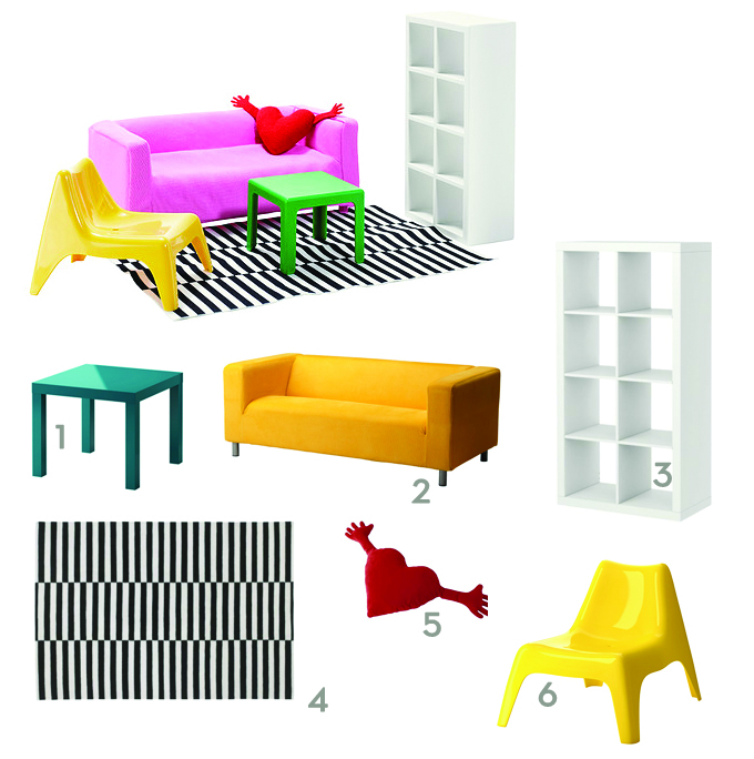 ikea miniature furniture