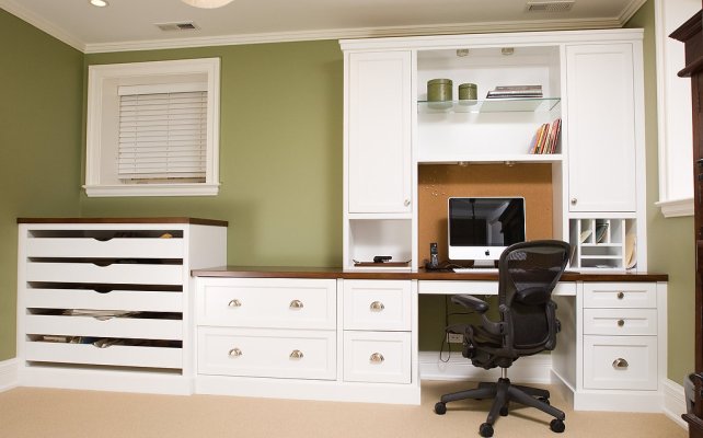 Office Home Office Cabinets Plain On With Regard To Custom Desk