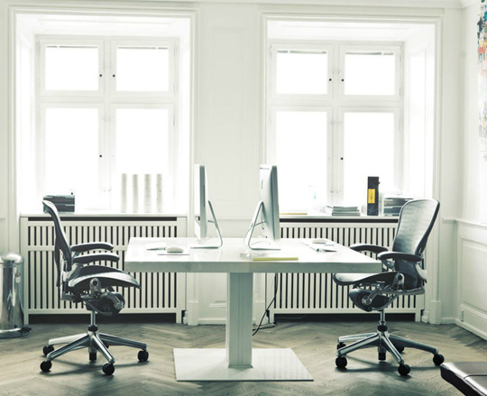 Office Home Office With Two Desks Magnificent On Pertaining To 15