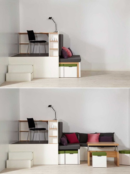 Furniture Idea 4 Multipurpose Furniture Small Spaces Imposing On