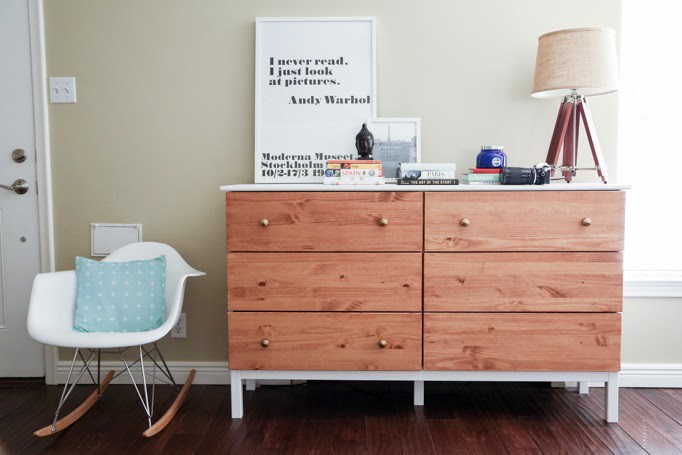Furniture Ikea Tarva Dresser Hack Modern On Furniture Intended 3
