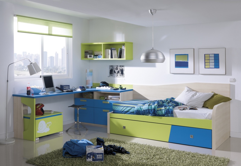 ikea kids bed with desk