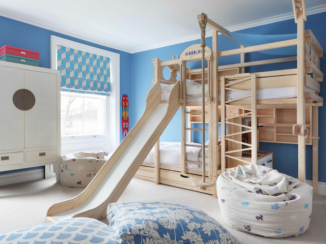 kids bed and furniture