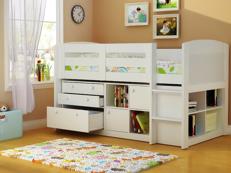 childrens midi sleeper beds