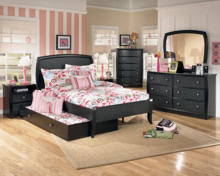 ashley girls bed