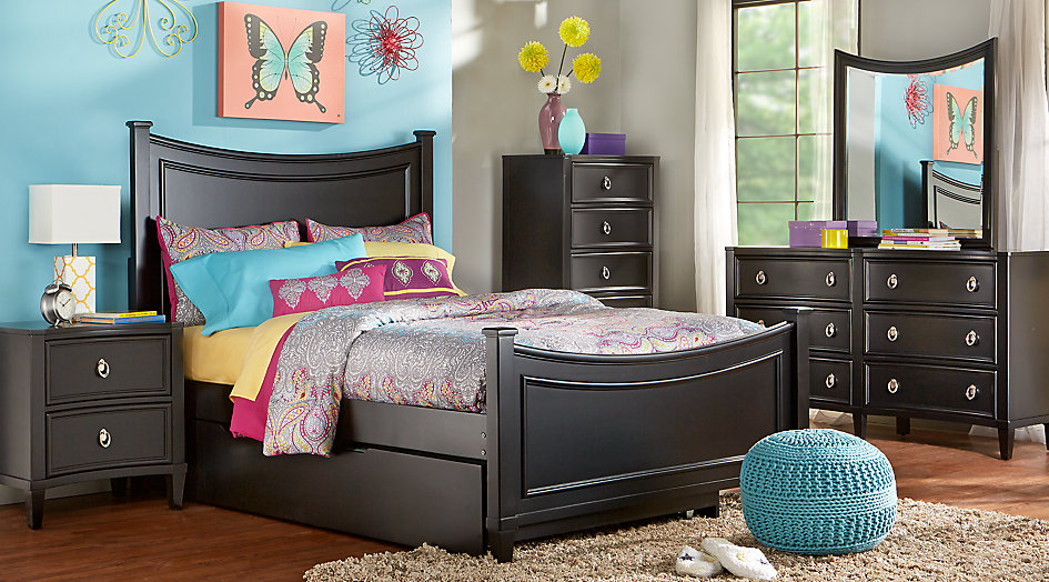 black childrens furniture