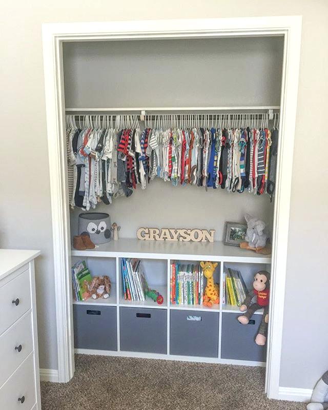 ikea kids closet organizer