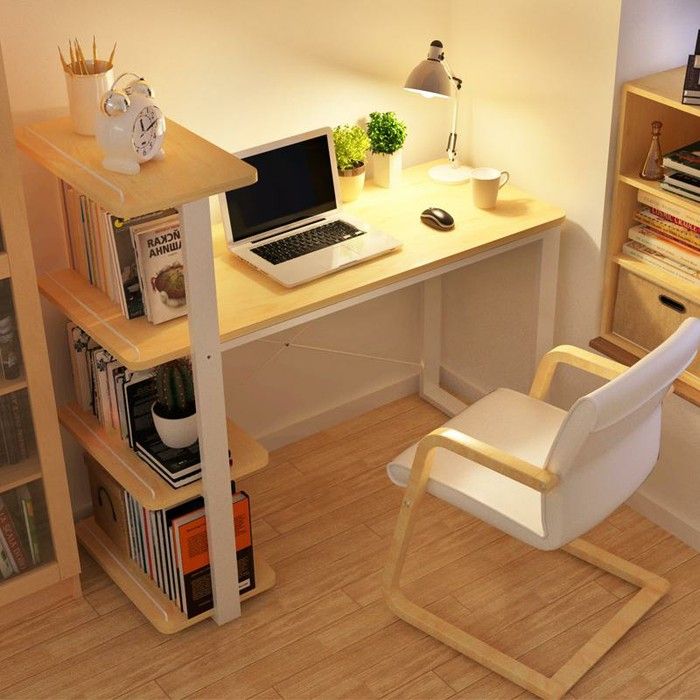 childrens desk with shelves