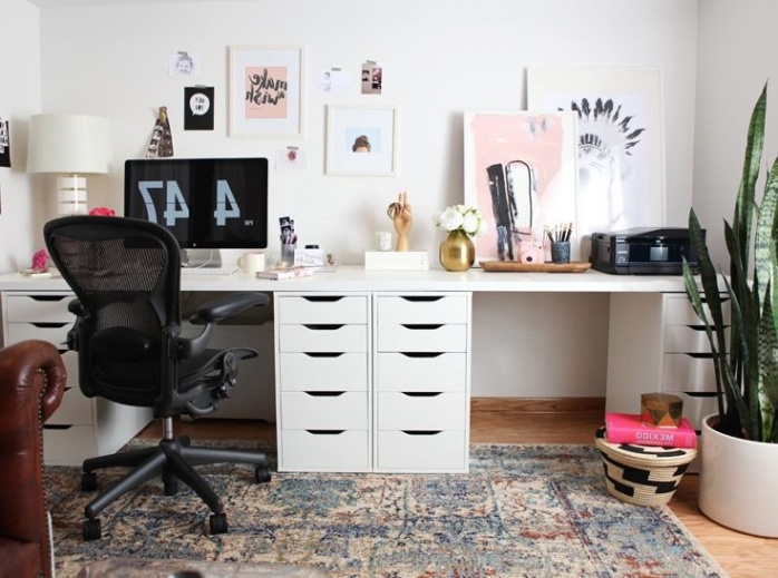 childrens double desk