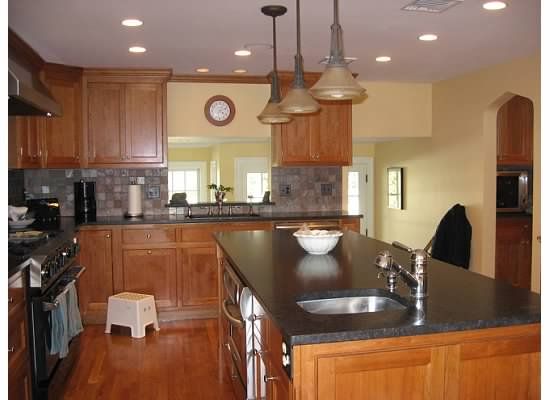 Kitchen Kitchen Backsplash Light Cherry Cabinets Contemporary On