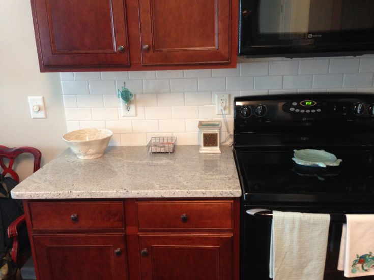 Kitchen Kitchen Backsplash Light Cherry Cabinets Fine On Regarding