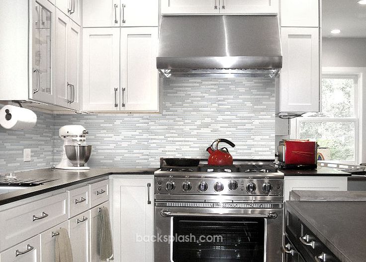 Kitchen Kitchen Backsplash White Cabinets Black Countertop