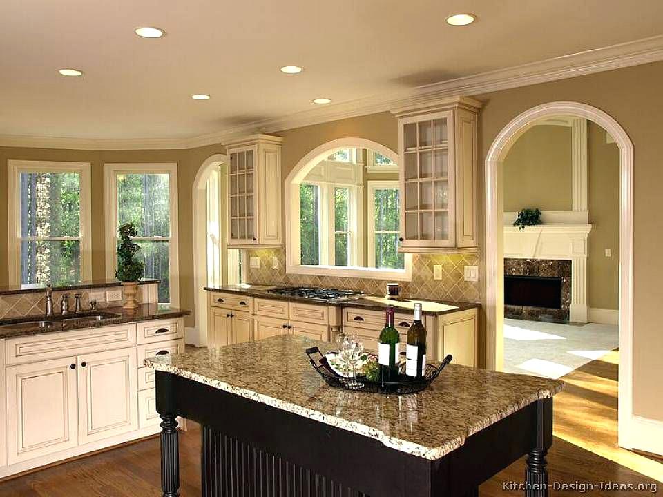 Kitchen Kitchen Color Ideas With White Cabinets Simple On