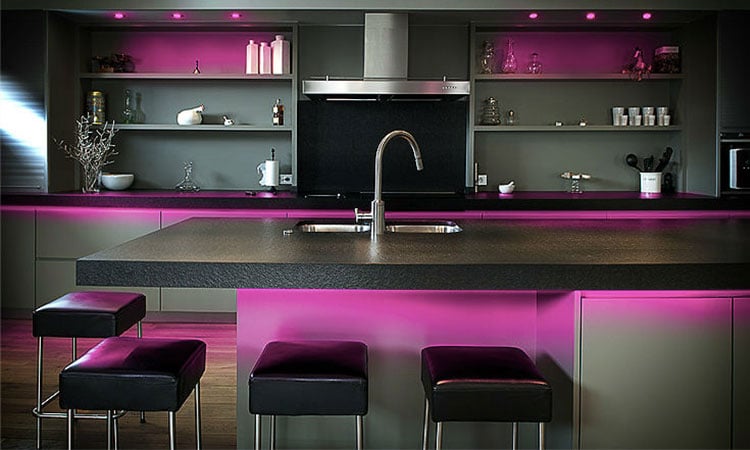kitchen mood lighting