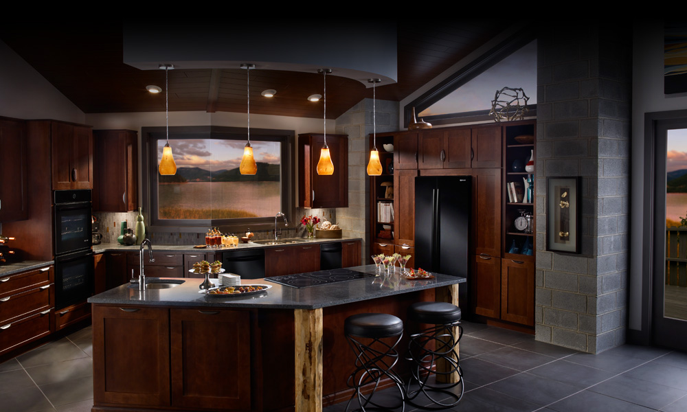 Kitchen Kitchens With Black Cabinets And Black Appliances Kitchens