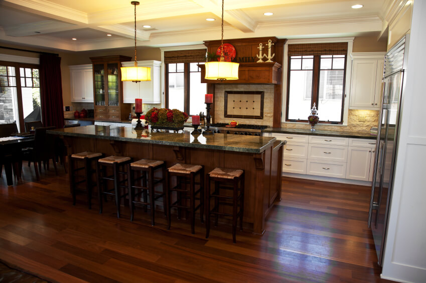Kitchen Kitchens With Dark Cabinets And Dark Floors Kitchens With