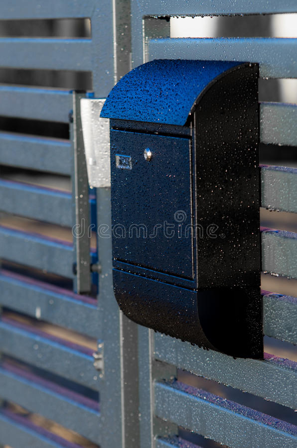 Home Mailbox On Fence Innovative Home Pertaining To With A Gate And 1