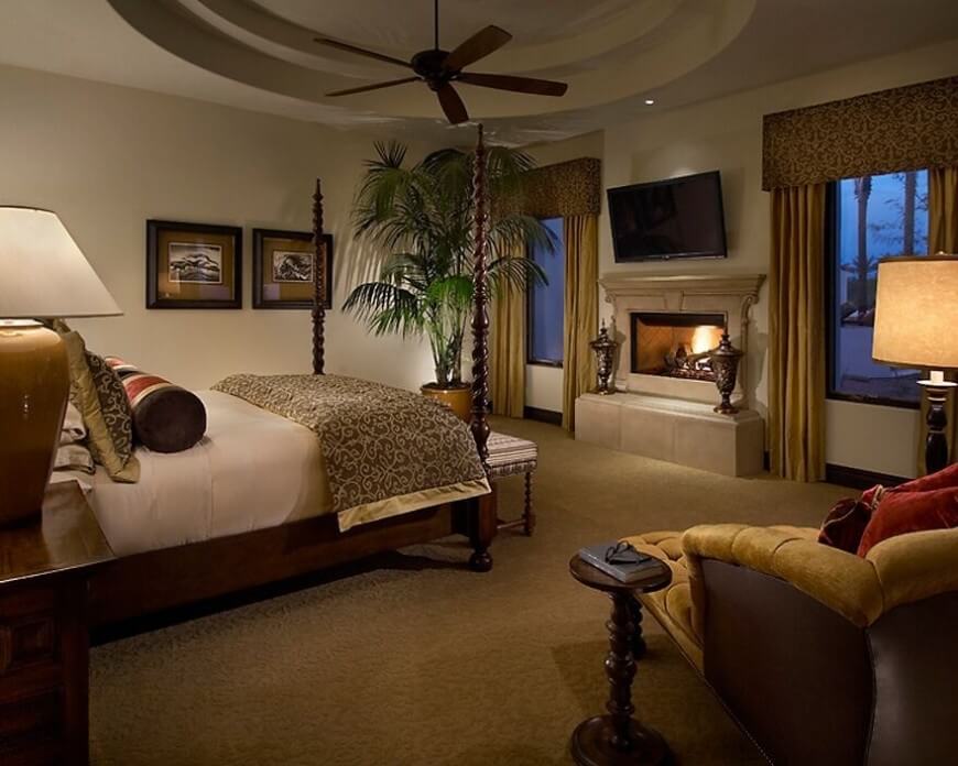 Bedroom Master Bedroom Ideas With Fireplace Modern On For