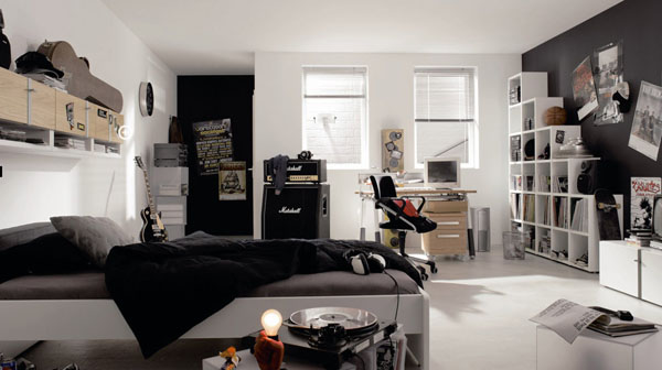 Bedroom Modern Bedroom For Boys Lovely On Regarding Design